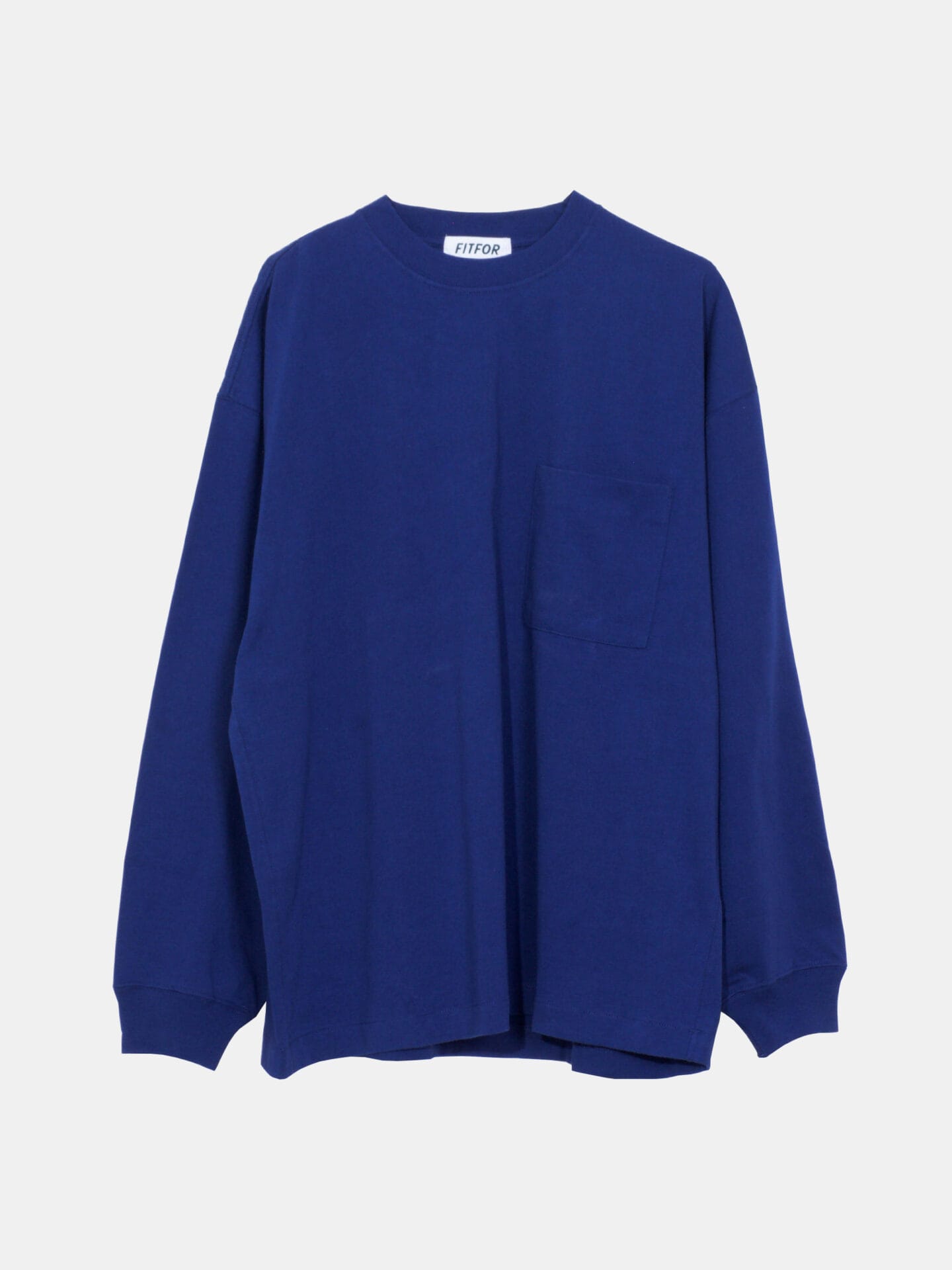 FITFOR WIDE LONG SLEEVE TEE / BLUE - NIGHTHAWKS