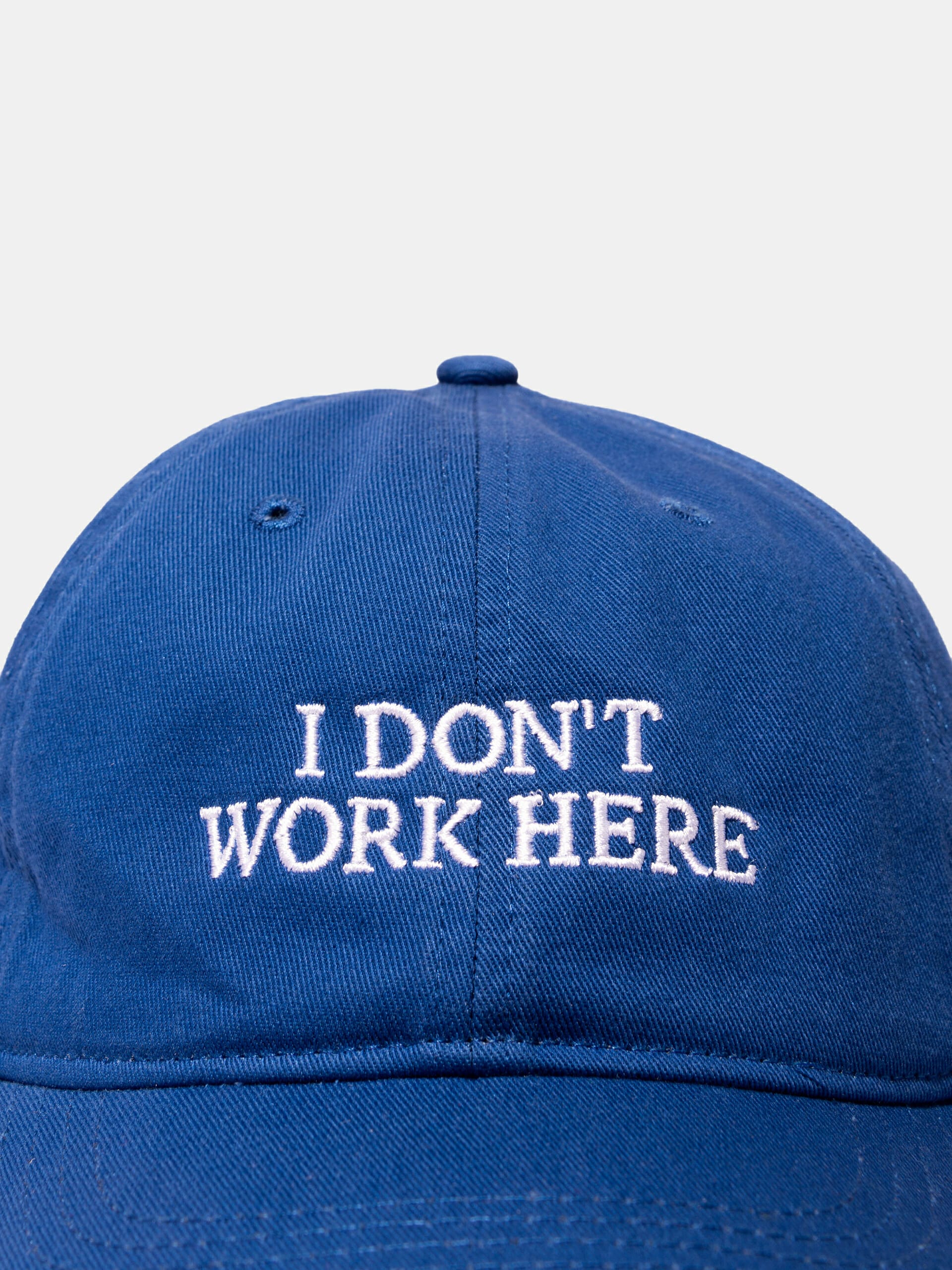 IDEA SORRY / I DON'T WORK HERE HAT / BLUE - NIGHTHAWKS