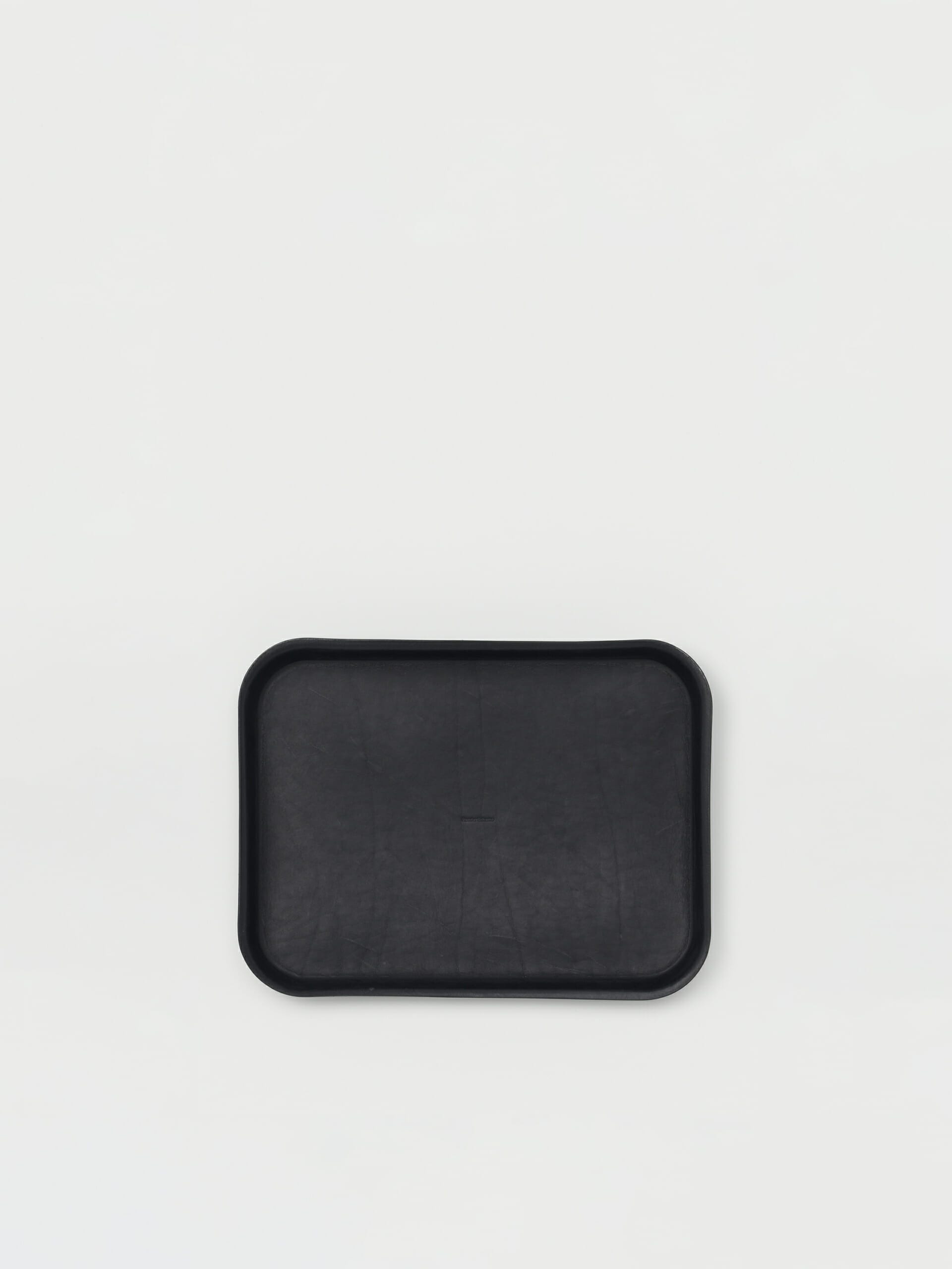 Hender Scheme leather tray L / black - NIGHTHAWKS