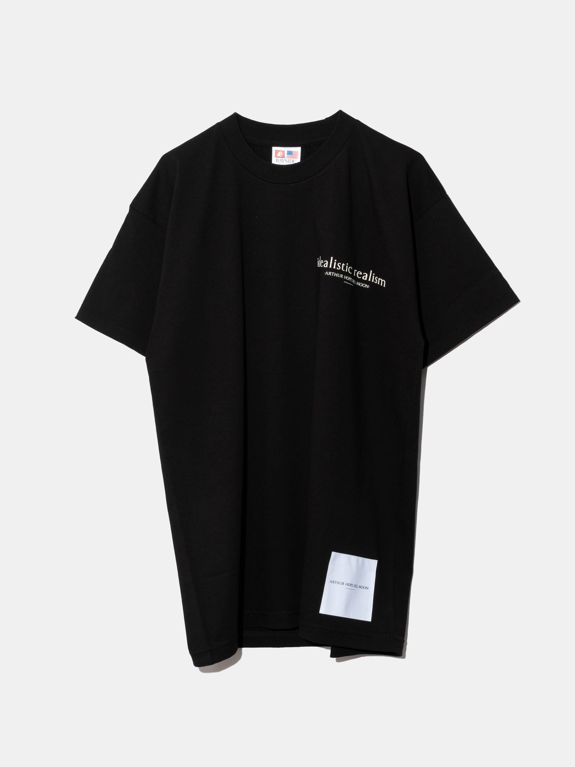 ARTHUR HOPE DEL MOON BAY SIDE HEAVY WEIGHT TEE 3 NIGHTHAWKS AH2024SS007A NIGHTHAWKS