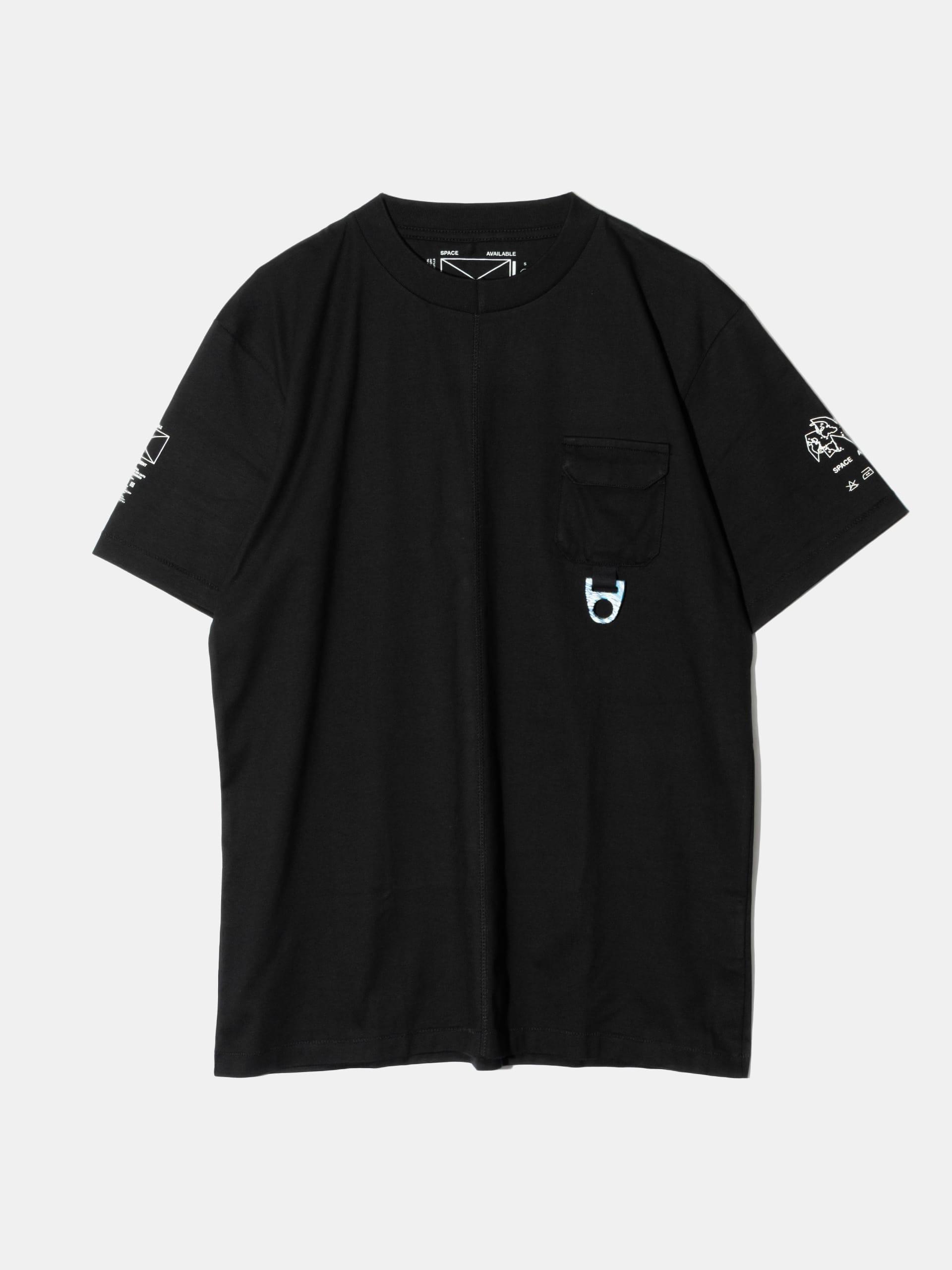 SPACE AVAILABLE Radical Recycling T-Shirt / Black - NIGHTHAWKS