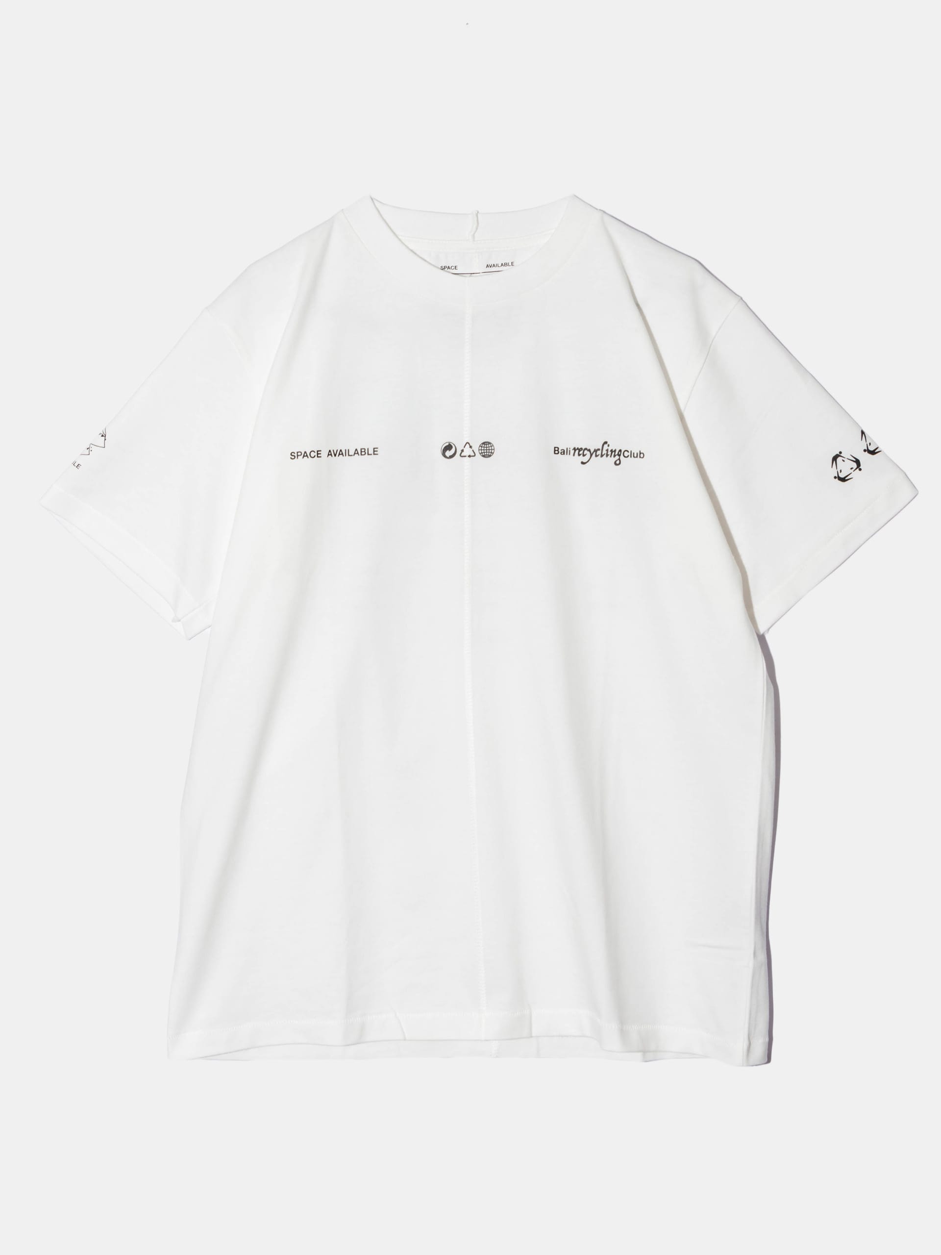 SPACE AVAILABLE Bali Recycling Club T-Shirt NIGHTHAWKS SA2025SS007A NIGHTHAWKS