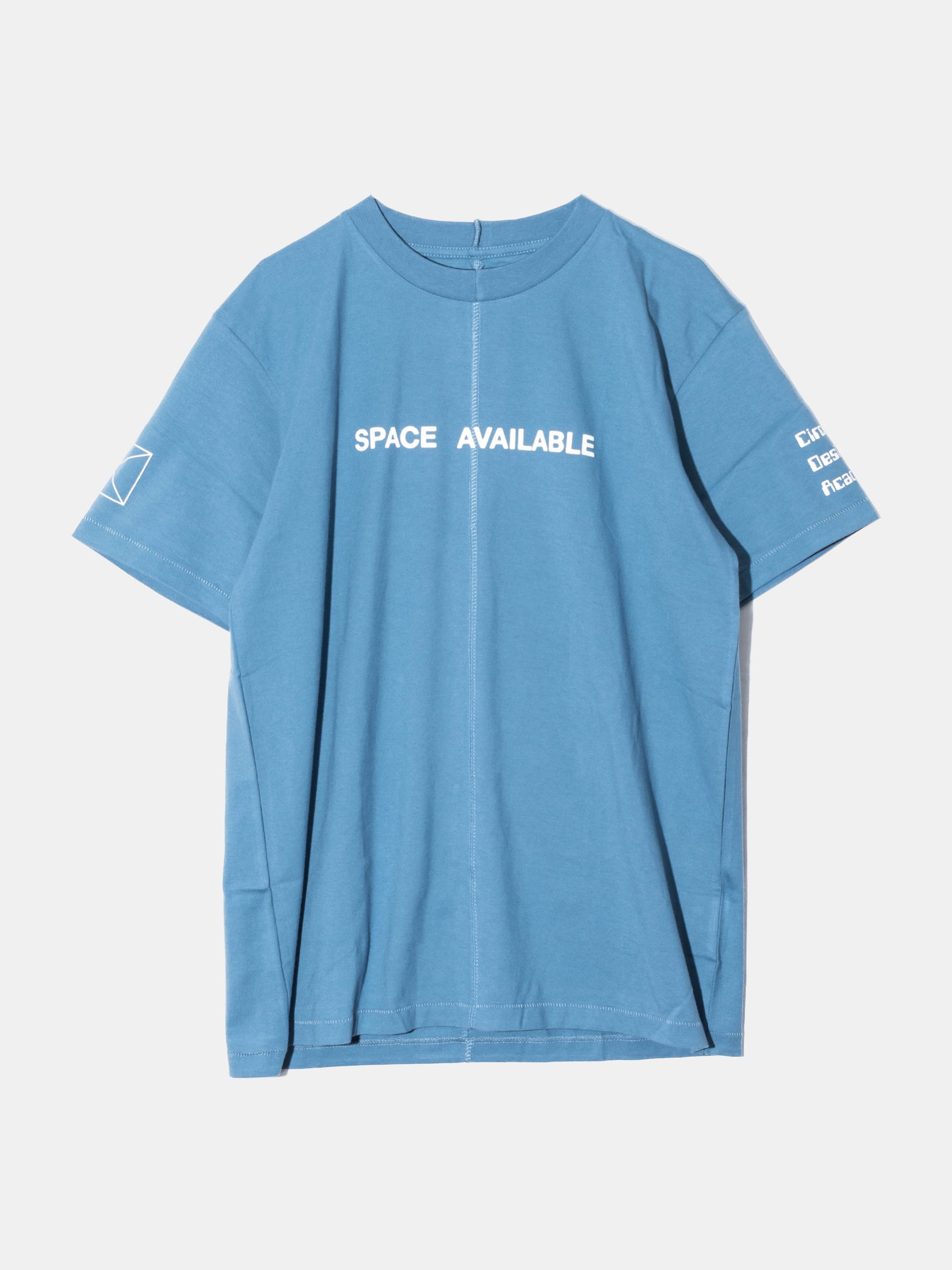 SPACE AVAILABLE SA07 Logo T-Shirt / Indigo NIGHTHAWKS SA2025SS015A NIGHTHAWKS