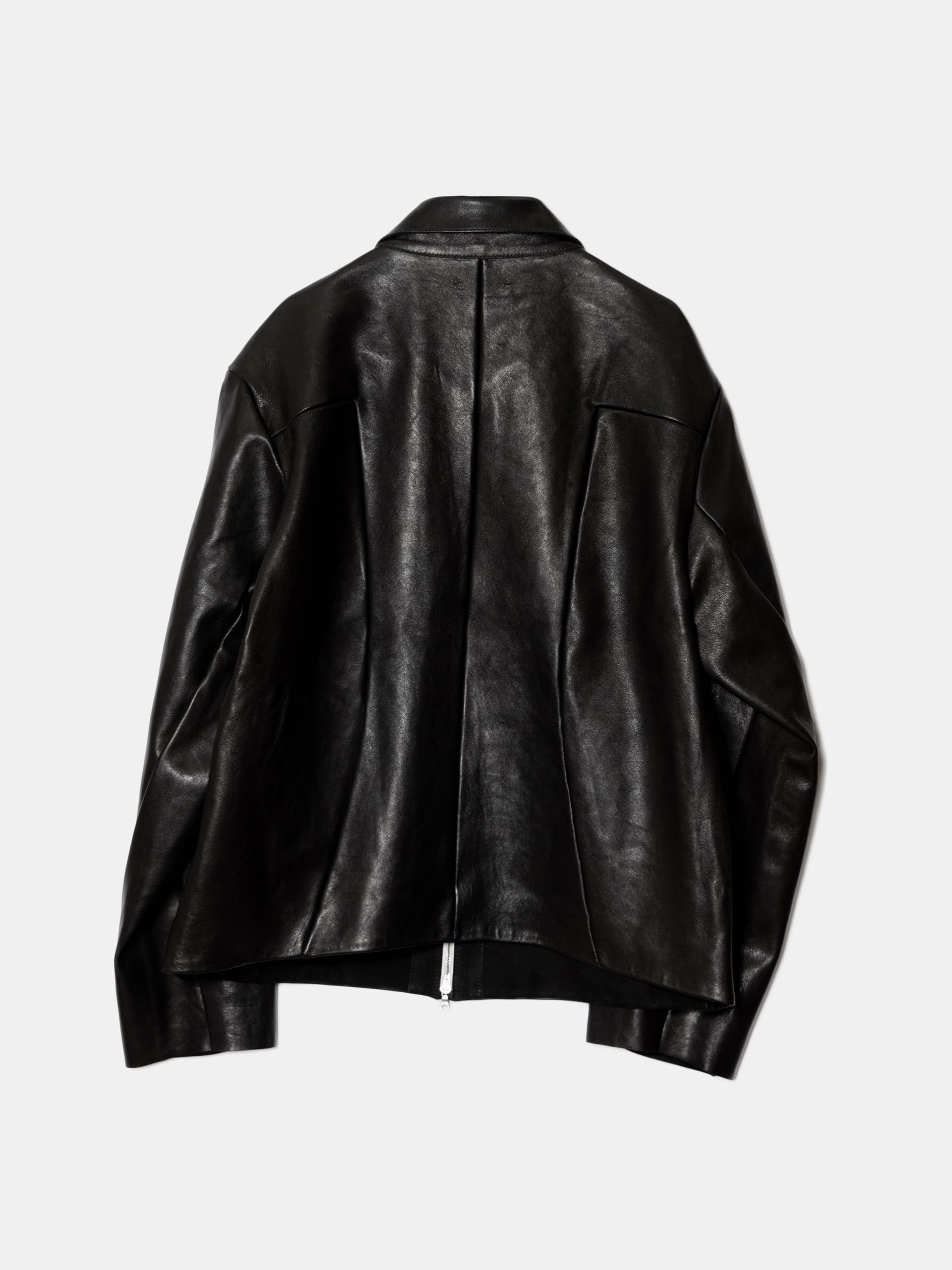 Gabriela Coll Garments Leather Pocket Jacket - NIGHTHAWKS