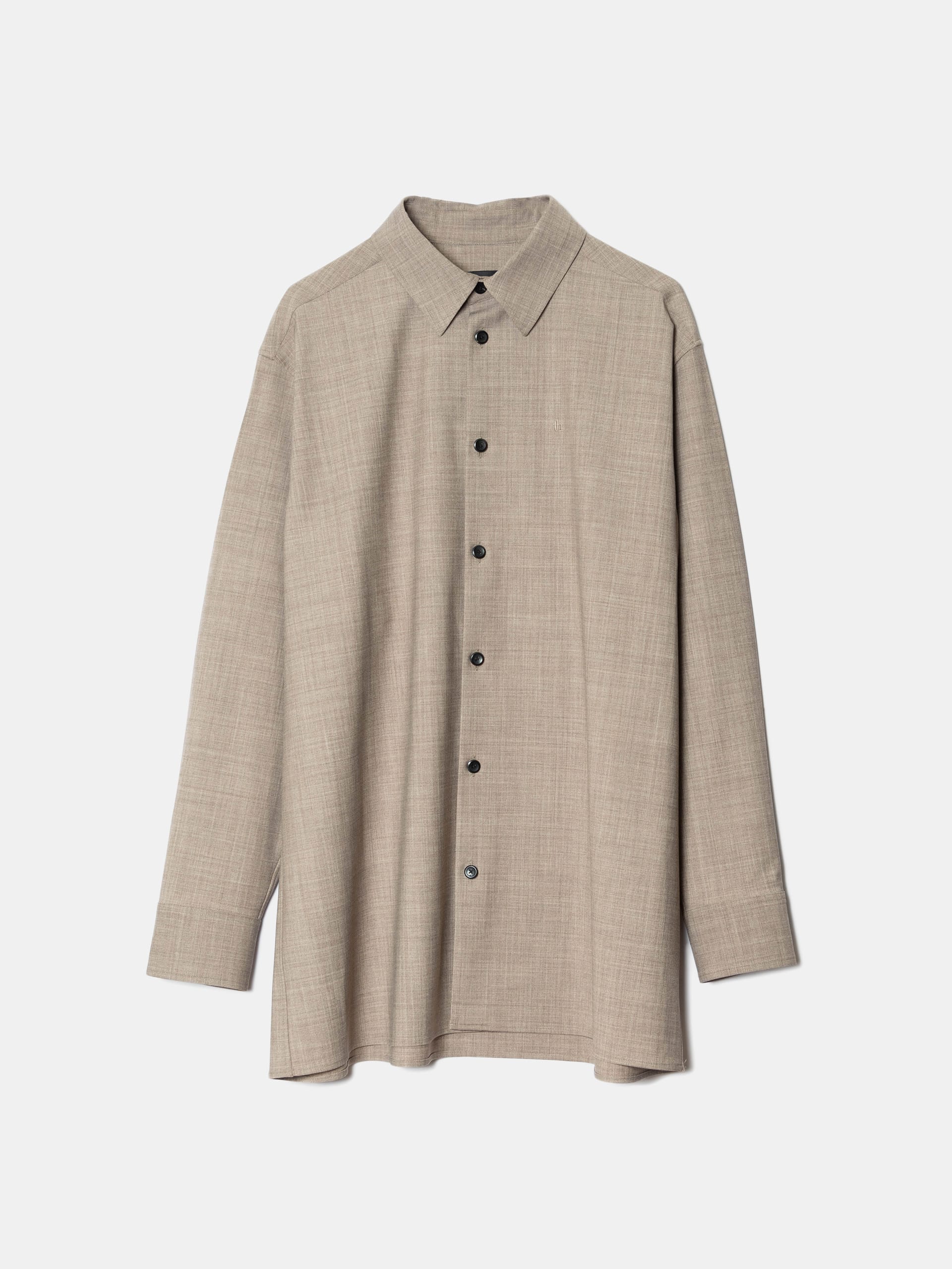 th products ROMAN / Midsize Shirt / Beige NIGHTHAWKS TH2025AW007A NIGHTHAWKS