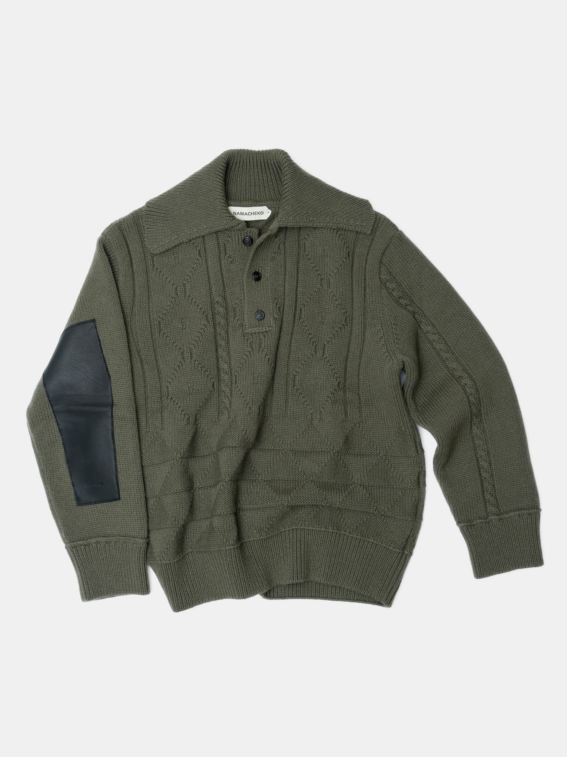 NAMACHEKO OSTERLY POLO / Military Green NIGHTHAWKS NA2025AW002A NIGHTHAWKS