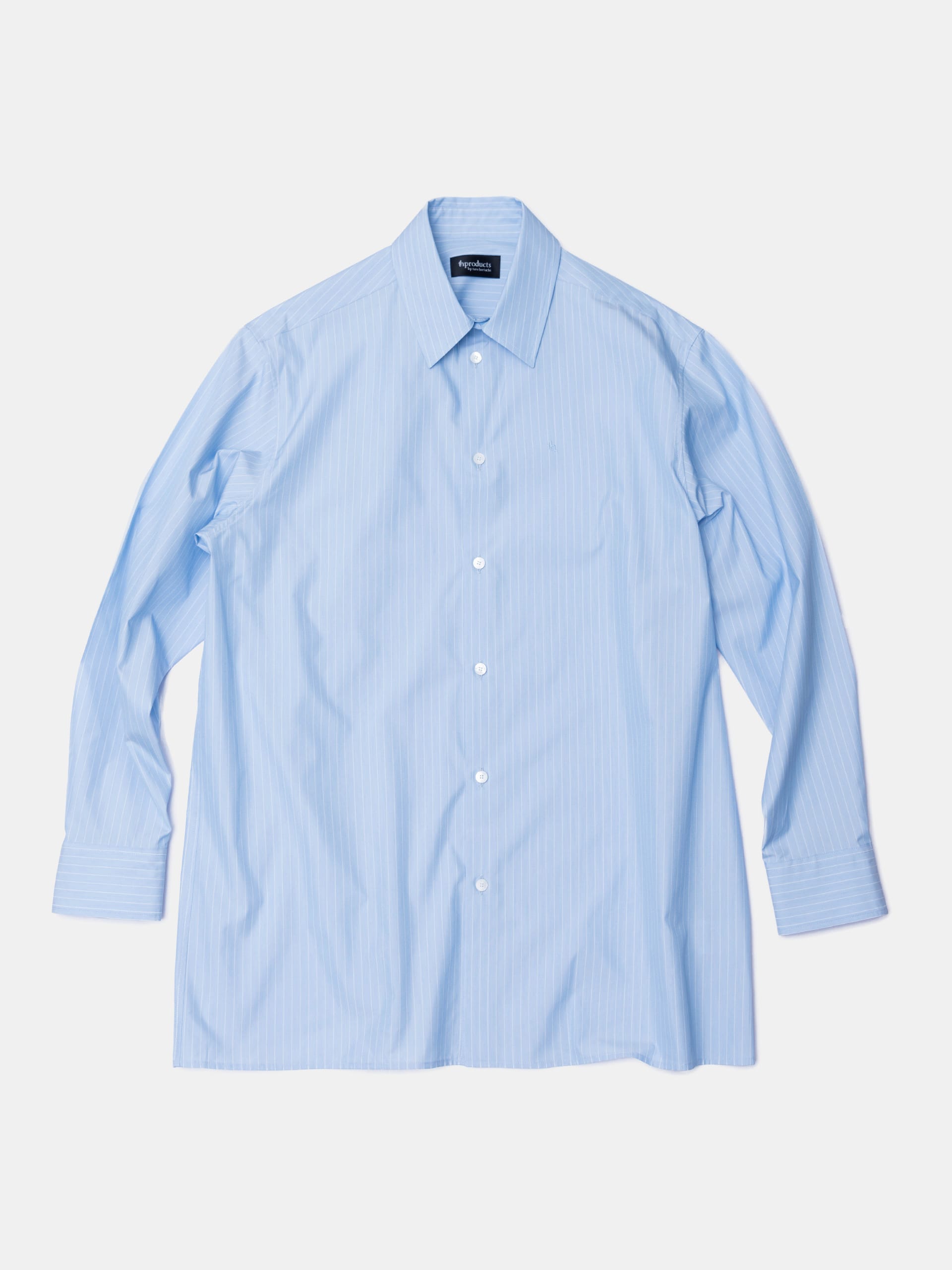th products ROMAN / Midsize Shirt / Blue Stripe NIGHTHAWKS TH2026SS005A NIGHTHAWKS