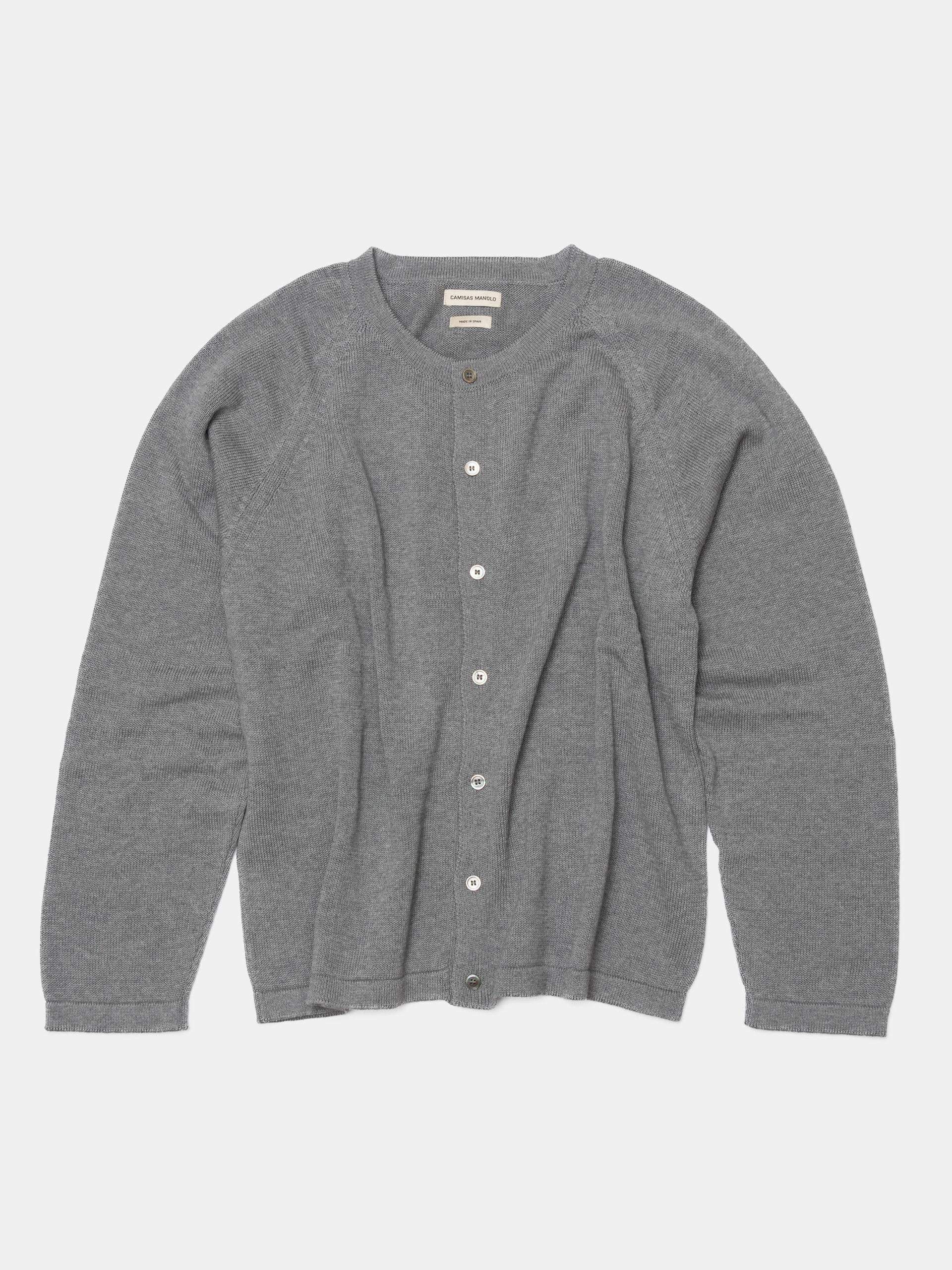 CAMISAS MANOLO Knitted Cardigan NIGHTHAWKS CM2026SS001A NIGHTHAWKS