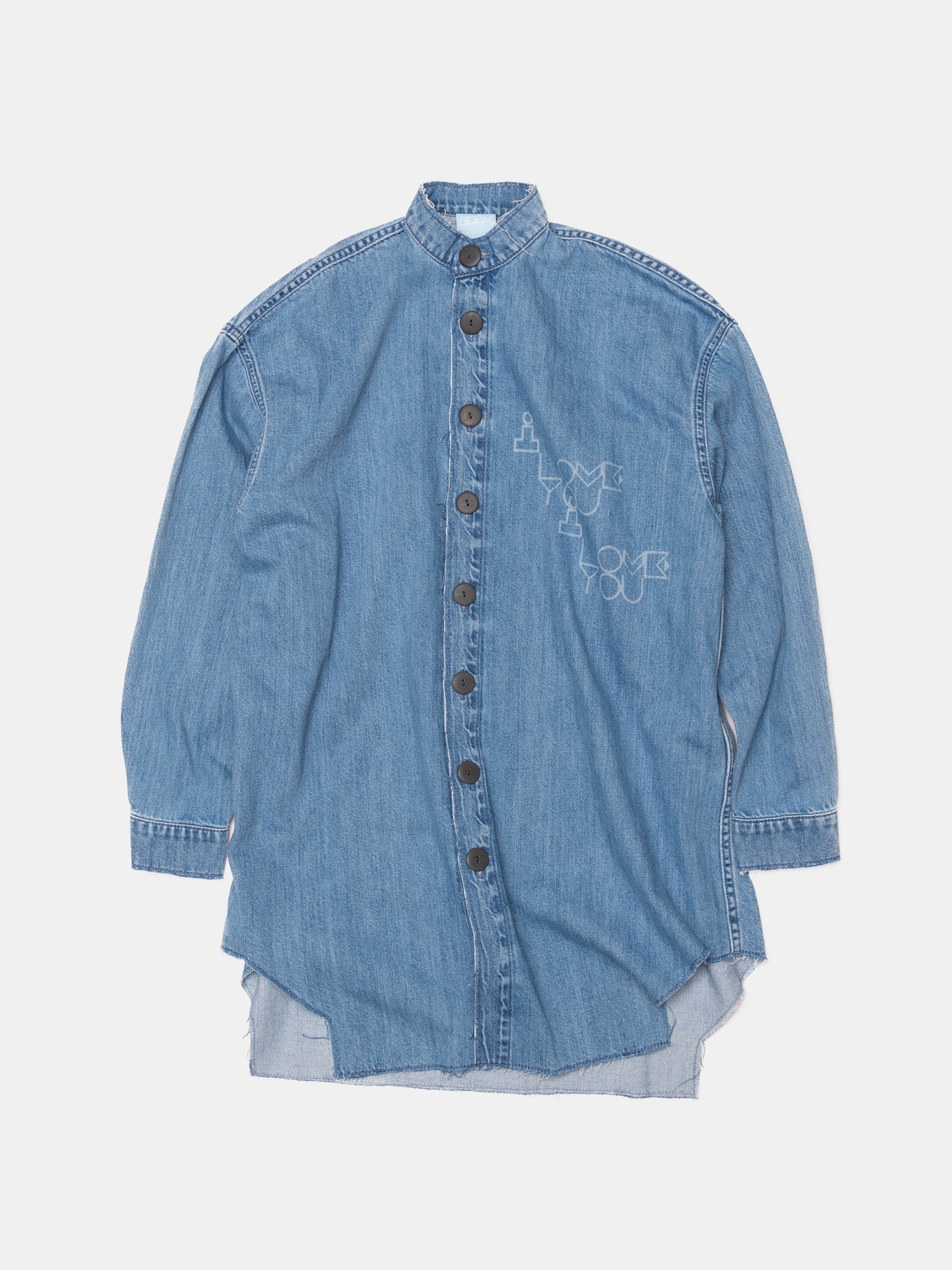 EBIT Denim 'I LOVE YOU' Shirt NIGHTHAWKS EB2025AW002A NIGHTHAWKS